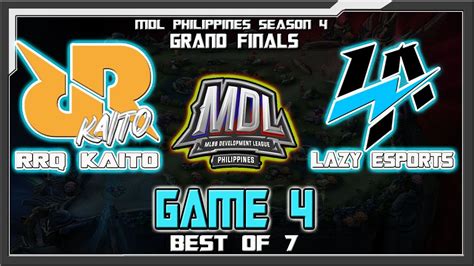 Grand Finals Game 4 .